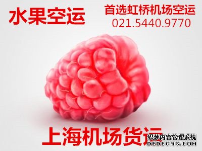 上海机场货运水果空运要注意